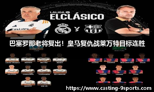 巴塞罗那老将复出！皇马复仇战莱万特目标连胜