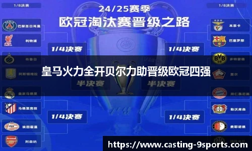 皇马火力全开贝尔力助晋级欧冠四强